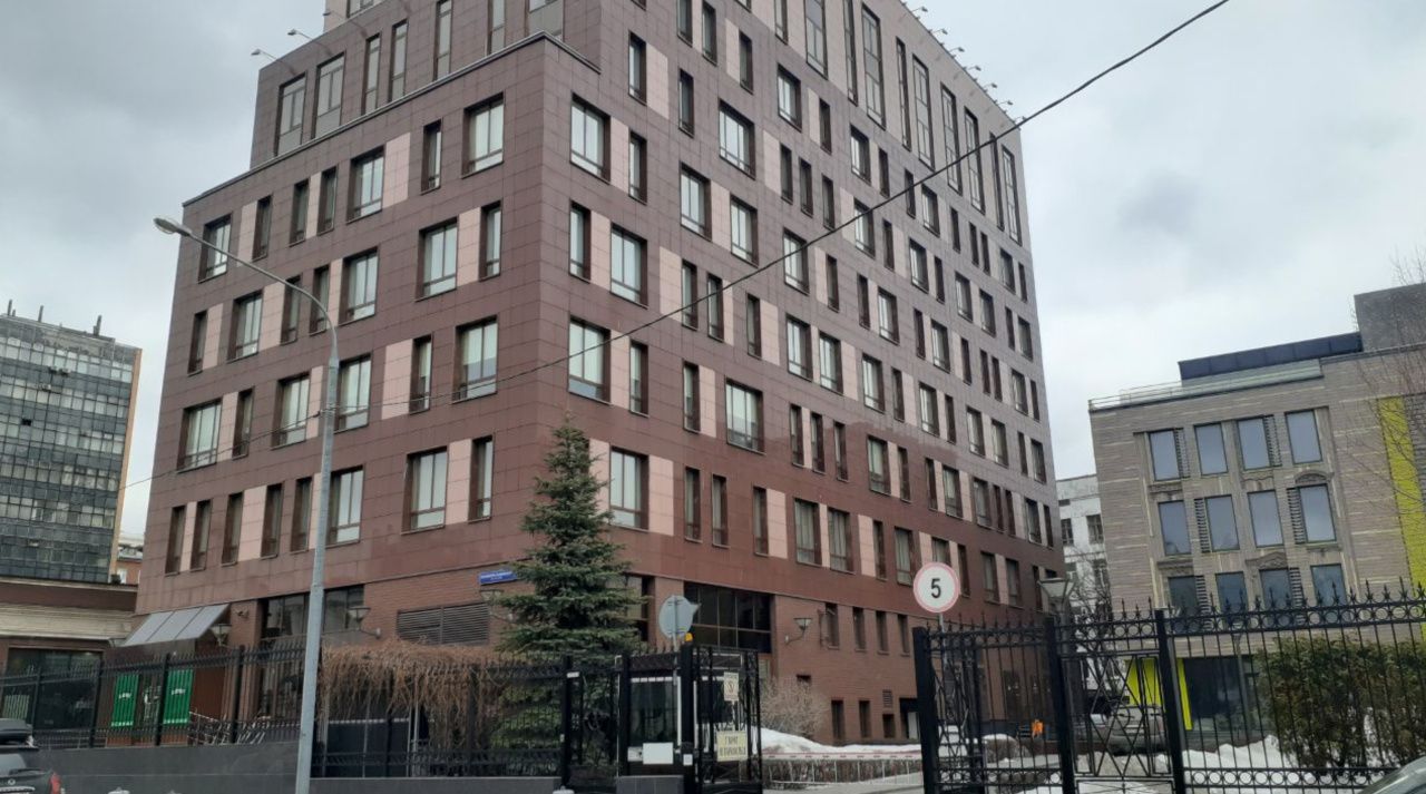 фасад дома, здание по адресу г Москва, Большой Саввинский пер, д 11